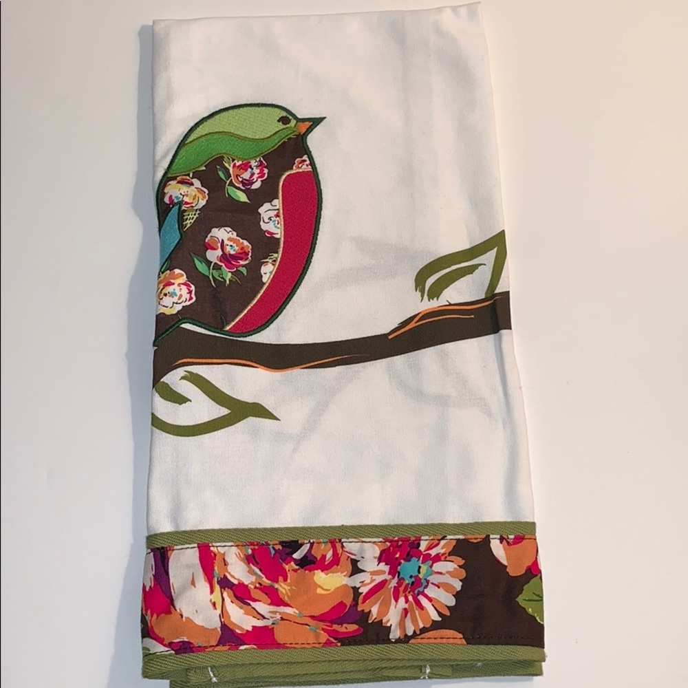Vera Bradley Home Kitchen Birdie Tea Towel